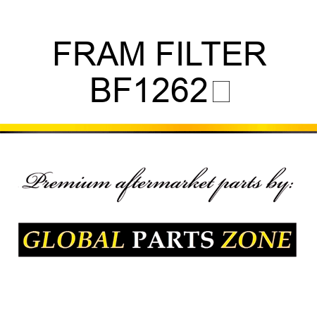 FRAM FILTER BF1262	