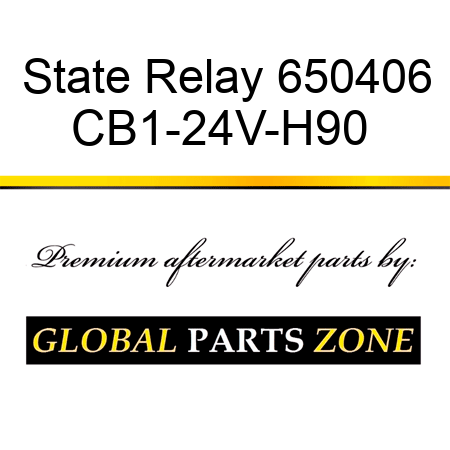 State Relay 650406 CB1-24V-H90 