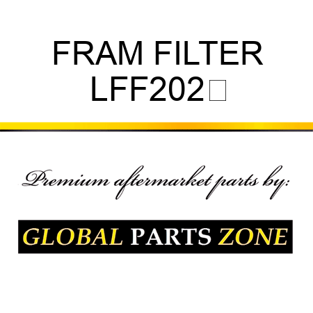FRAM FILTER LFF202	