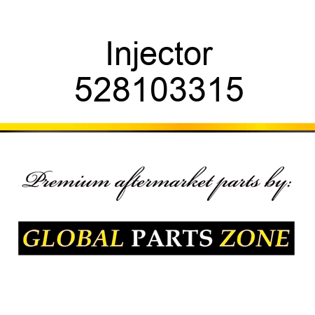 Injector 528103315