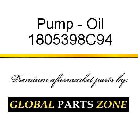 Pump - Oil 1805398C94