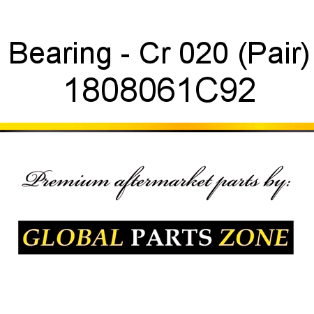 Bearing - Cr 020 (Pair) 1808061C92