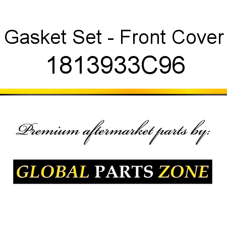 Gasket Set - Front Cover 1813933C96