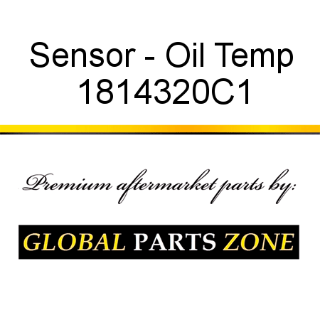 Sensor - Oil Temp 1814320C1