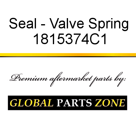 Seal - Valve Spring 1815374C1