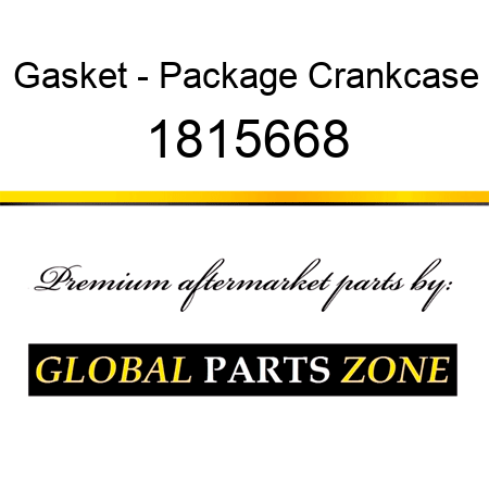 Gasket - Package Crankcase 1815668