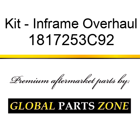 Kit - Inframe Overhaul 1817253C92