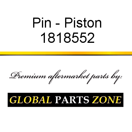 Pin - Piston 1818552