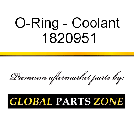 O-Ring - Coolant 1820951