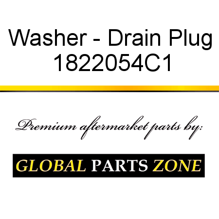 Washer - Drain Plug 1822054C1