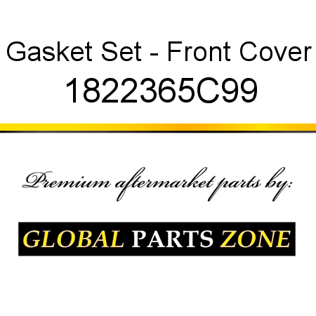 Gasket Set - Front Cover 1822365C99