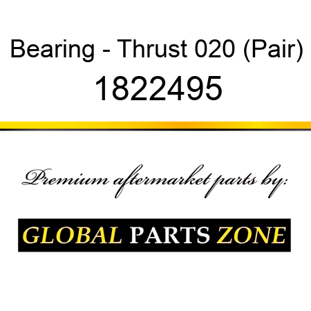 Bearing - Thrust 020 (Pair) 1822495