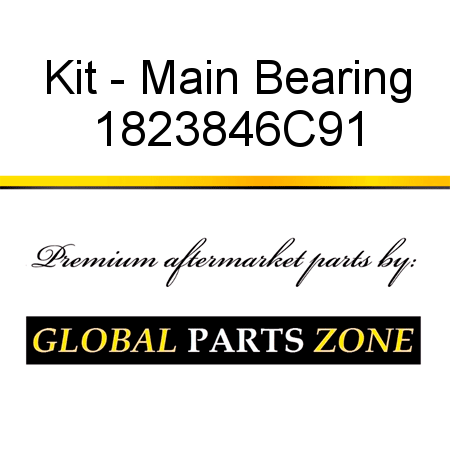 Kit - Main Bearing 1823846C91