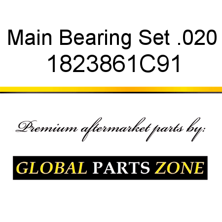 Main Bearing Set .020 1823861C91