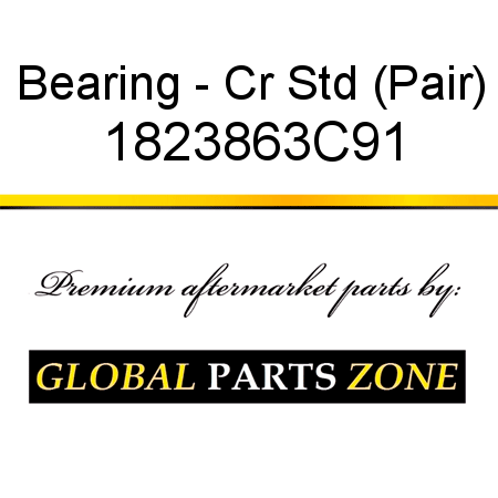 Bearing - Cr Std (Pair) 1823863C91