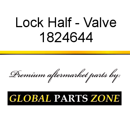 Lock Half - Valve 1824644