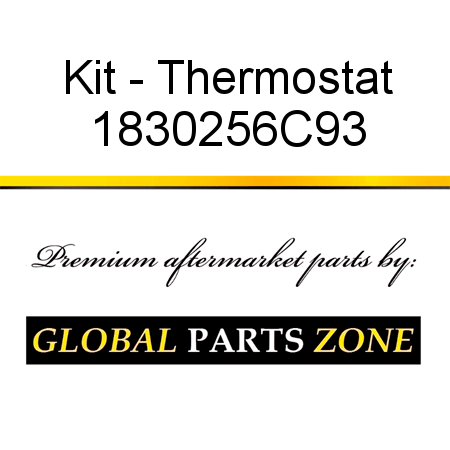 Kit - Thermostat 1830256C93