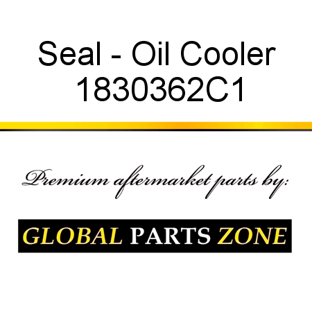 Seal - Oil Cooler 1830362C1