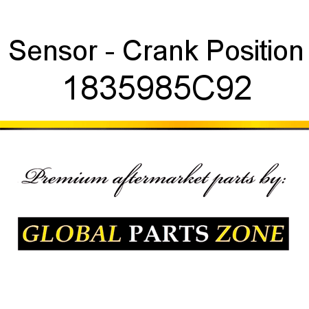 Sensor - Crank Position 1835985C92