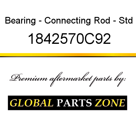 Bearing - Connecting Rod - Std 1842570C92