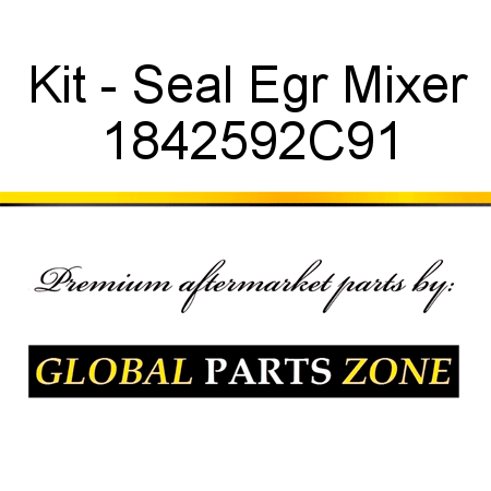 Kit - Seal Egr Mixer 1842592C91