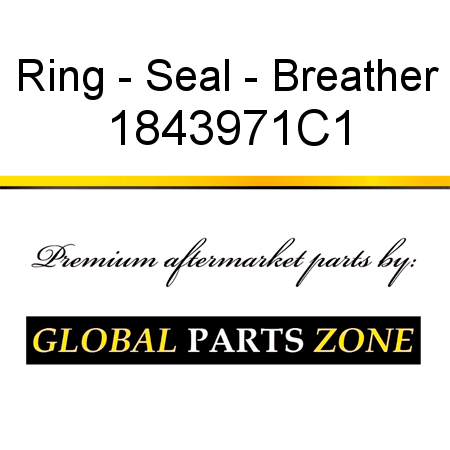 Ring - Seal - Breather 1843971C1