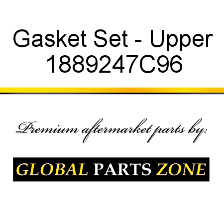 Gasket Set - Upper 1889247C96