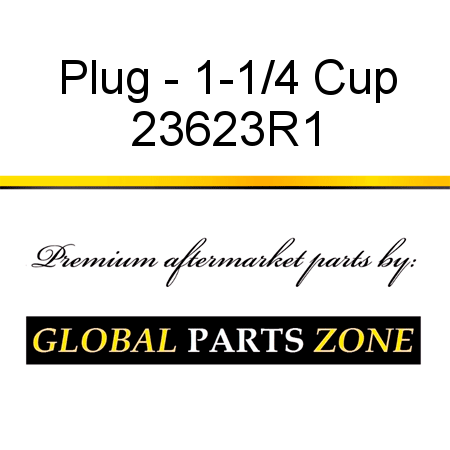 Plug - 1-1/4 Cup 23623R1