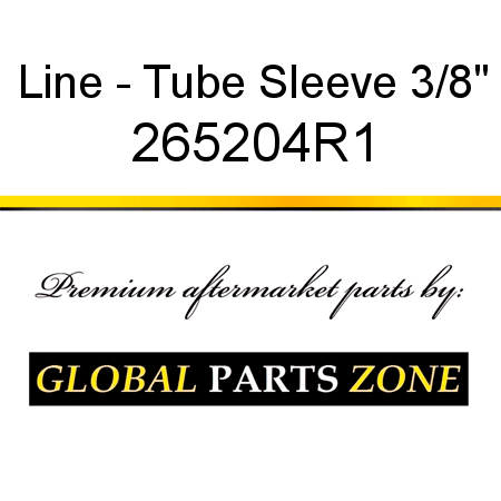 Line - Tube Sleeve 3/8