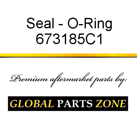 Seal - O-Ring 673185C1
