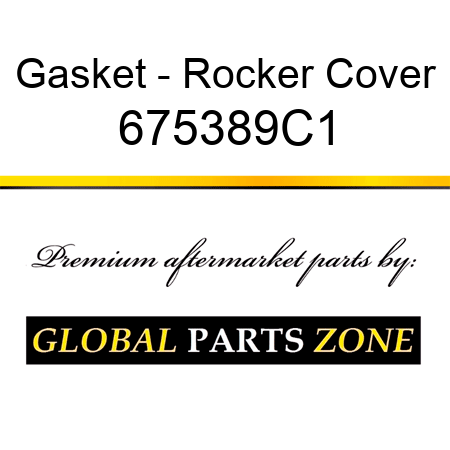 Gasket - Rocker Cover 675389C1