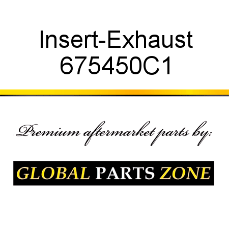 Insert-Exhaust 675450C1