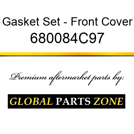 Gasket Set - Front Cover 680084C97