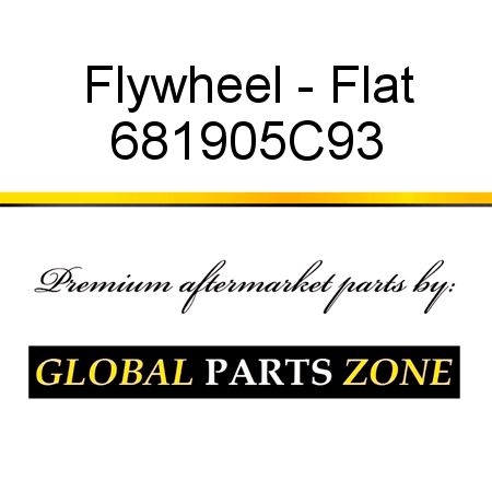 Flywheel - Flat 681905C93
