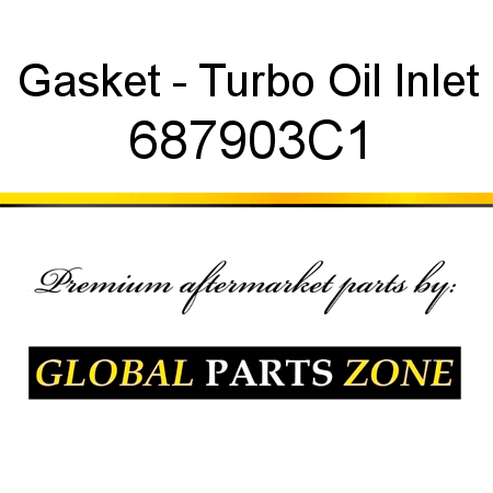 Gasket - Turbo Oil Inlet 687903C1