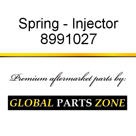 Spring - Injector 8991027