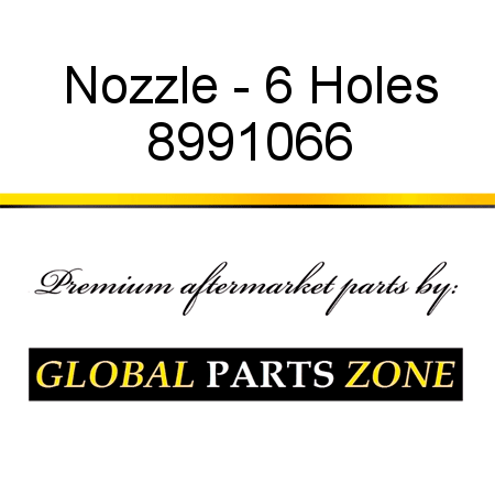 Nozzle - 6 Holes 8991066