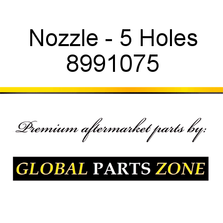 Nozzle - 5 Holes 8991075