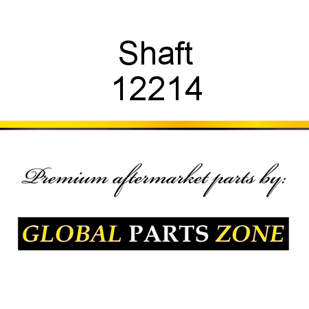 Shaft 12214