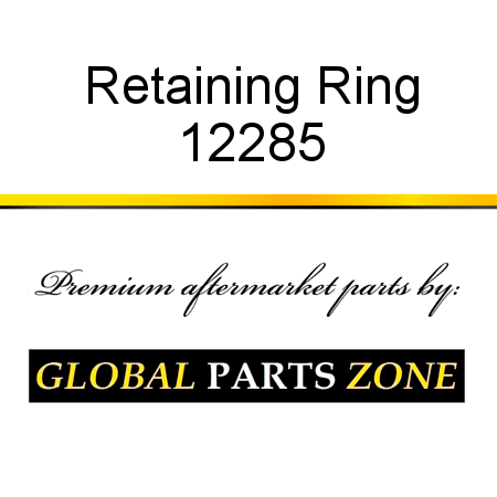 Retaining Ring 12285