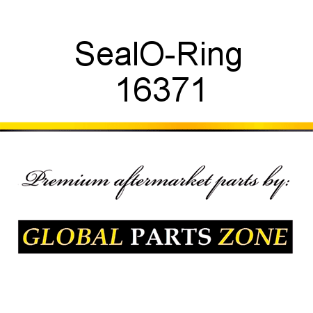Seal,O-Ring 16371