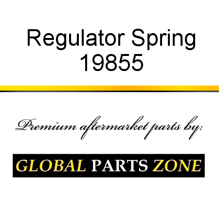 Regulator Spring 19855