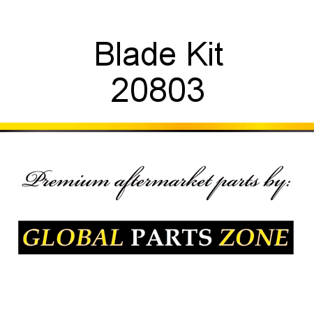 Blade Kit 20803