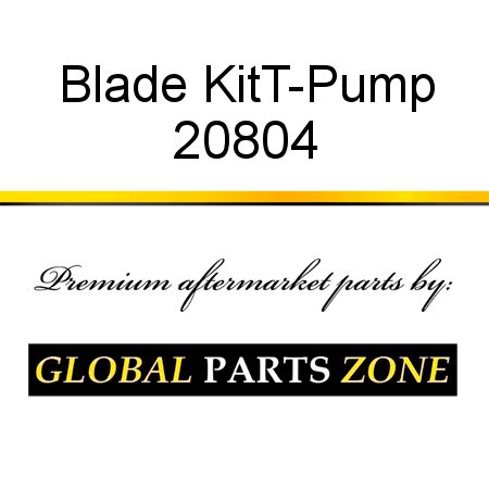 Blade Kit,T-Pump 20804