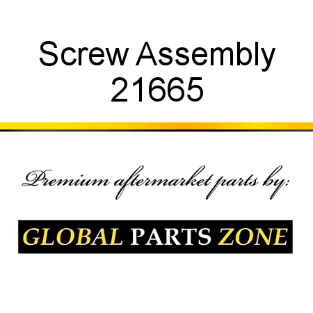 Screw Assembly 21665