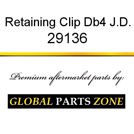 Retaining Clip Db4, J.D. 29136