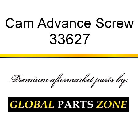 Cam Advance Screw 33627