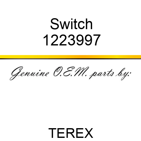 Switch 1223997