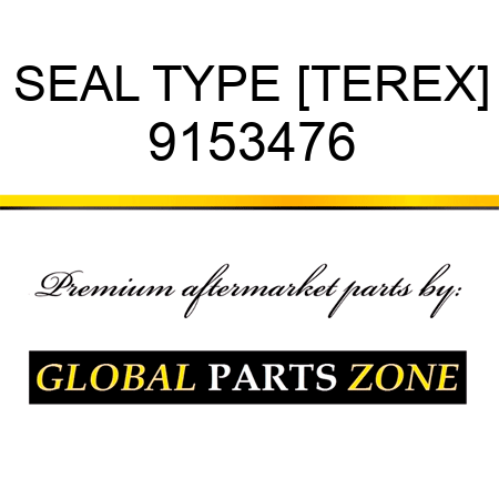 SEAL TYPE [TEREX] 9153476