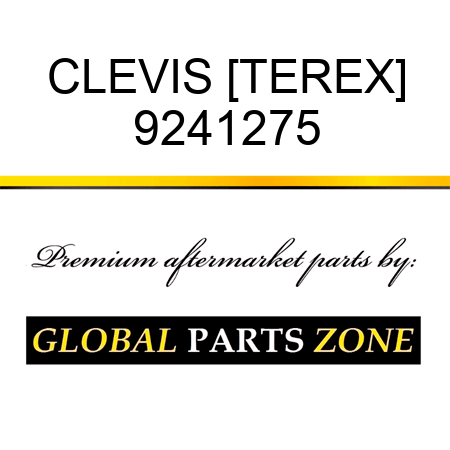 CLEVIS [TEREX] 9241275
